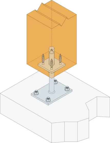 Reguliuojamos kolonų atramos
