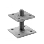 Reguliuojamos kolonų atramos