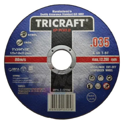 TRICRAFT - Pjovimo diskas XP Plus II 125x1x22 T41 (25 vnt)